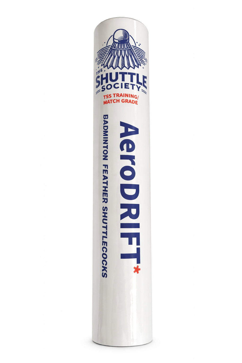 Premium feather shuttlecocks 12-pack for tournament badminton